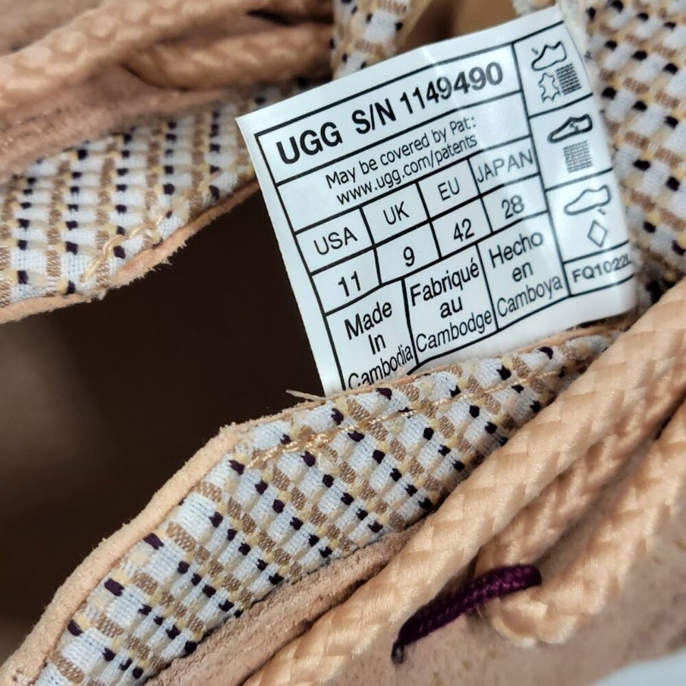 UGG WOMEN'S marin mega lace platform sneakers Sz 11  NEW - Picture 9 of 9